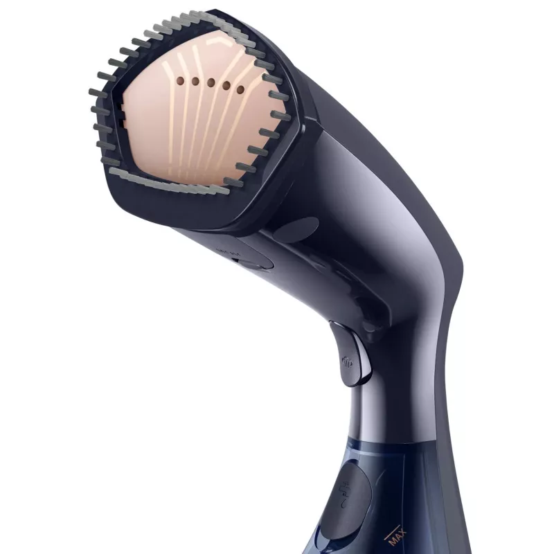 Kleiderdampfer Philips GC810/20 — 1600 W, 0,23 L Wassertank, 32 g/min Dauerdampf, Schwarz/Pink