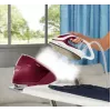 Tefal GV9220 Dampfbügelstation 2600 W Durilium AirGlide Autoclean Bügelsohle Burgunderrot, Weiß