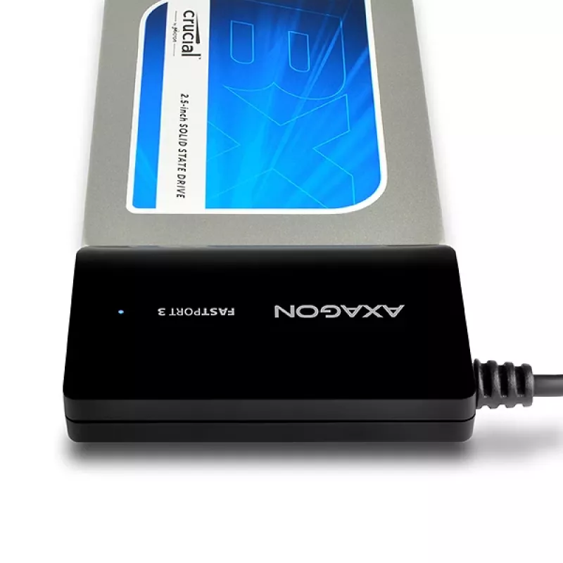 Axagon ADSA-FP3 USB 3.0 - SATA 6G Adapter zum Anschluss aller SATA-Festplatten und -Laufwerke