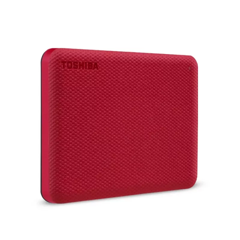 TOSHIBA Externe Festplatte Canvio Advanced 2,5 Zoll 2 TB USB 3.2 Gen 1 Rot