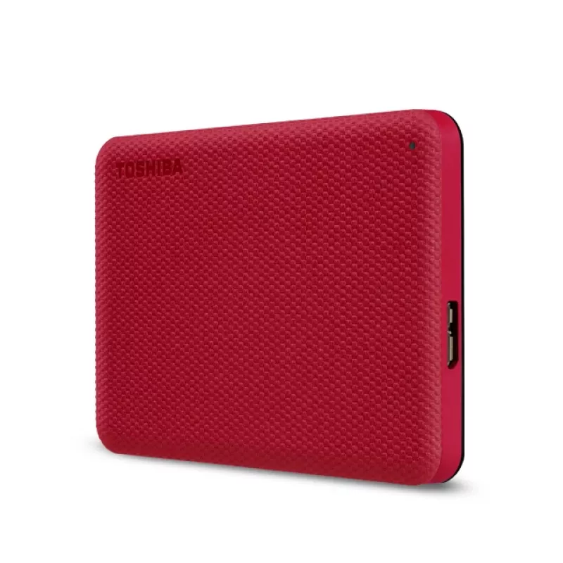 TOSHIBA Externe Festplatte Canvio Advanced 2,5 Zoll 2 TB USB 3.2 Gen 1 Rot