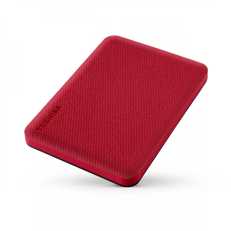 TOSHIBA Externe Festplatte Canvio Advanced 2,5 Zoll 2 TB USB 3.2 Gen 1 Rot