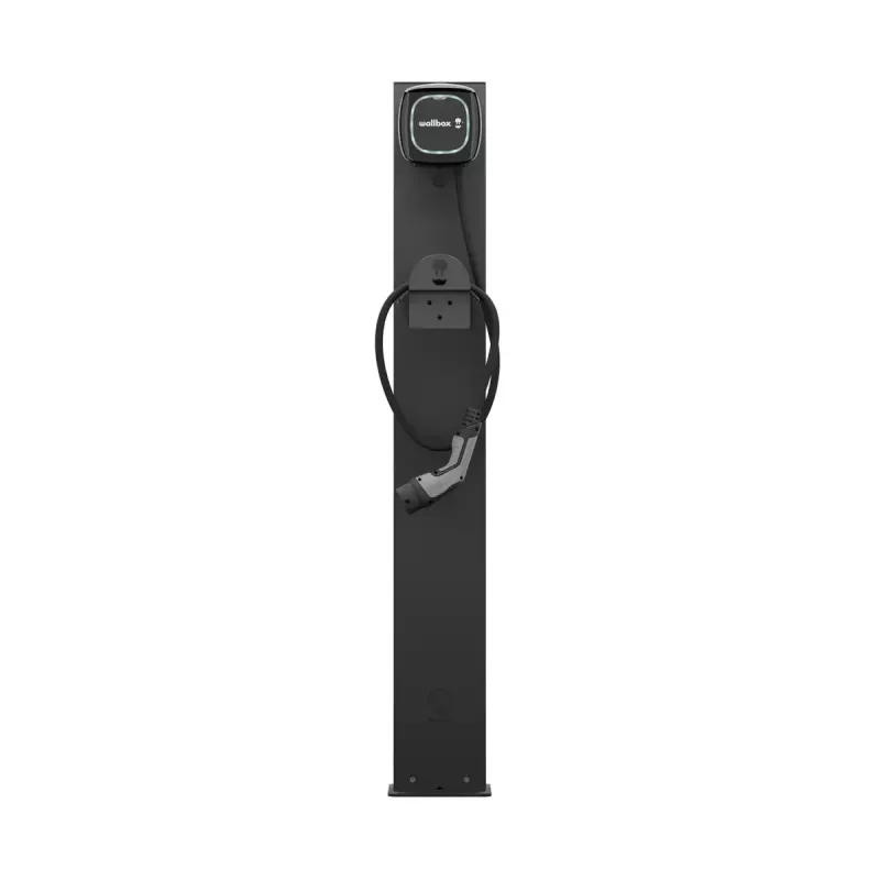 Wallbox-Sockel Wallbox Eiffel Basic Dual für Pulsar-Familie, Schwarz