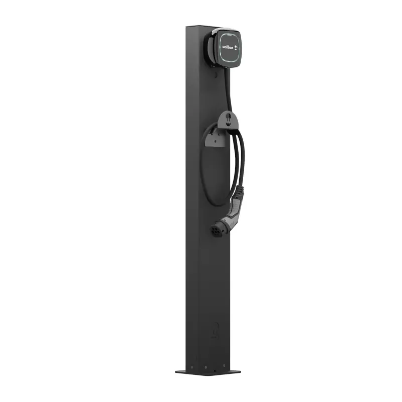 Wallbox-Sockel Wallbox Eiffel Basic Dual für Pulsar-Familie, Schwarz