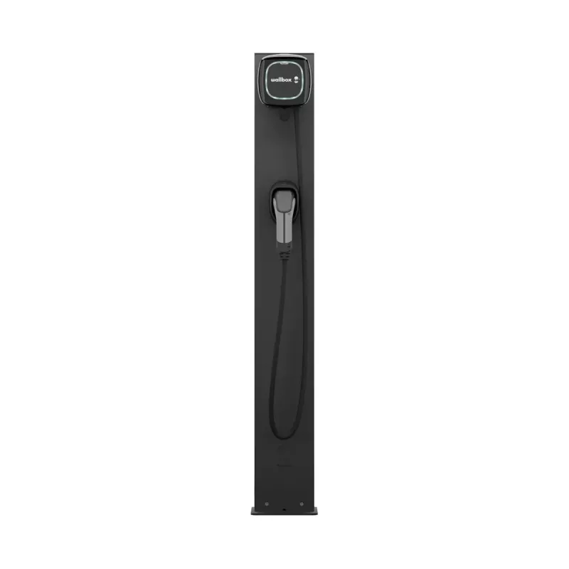 Wallbox-Sockel Wallbox Eiffel Basic Dual für Pulsar-Familie, Schwarz
