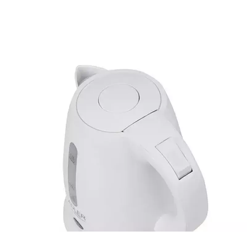 Elektrokocher Adler AD 1272 — 1 L, 1600 W, haselnussweiß, Tastenbedienung, Anti-Kalk-Filter