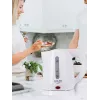 Elektrokocher Adler AD 1272 — 1 L, 1600 W, haselnussweiß, Tastenbedienung, Anti-Kalk-Filter