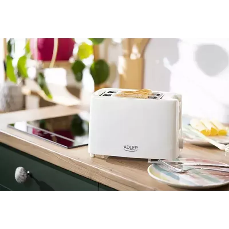 Toaster Adler AD 3223 2 Scheiben 750 W Weiß