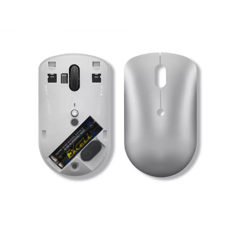 Kabellose beidhändige Maus Lenovo 540 — RF, 2400 DPI, 4 Tasten, USB-C-Empfänger, grau