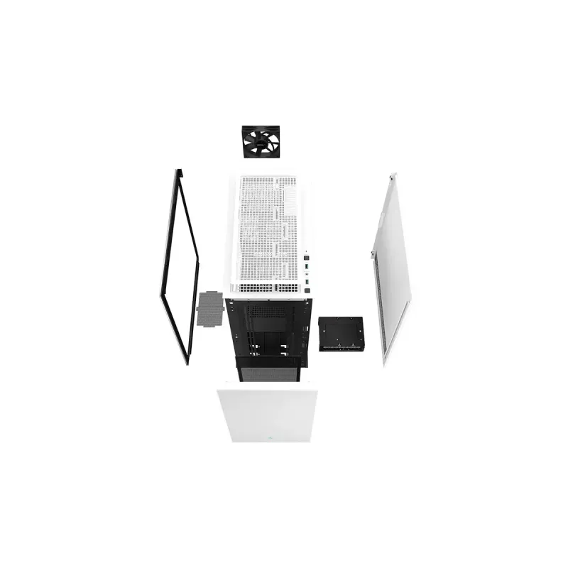 PC-Gehäuse DeepCool CH510 Midi Tower Weiß