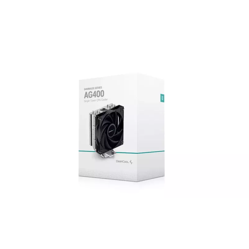 DeepCool AG400 CPU-Luftkühler, Schwarz