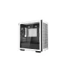 PC-Gehäuse DeepCool CH370 WH Mini Tower — Weiß, Micro ATX/Mini-ITX, gehärtetes Glas, RGB-Lüfter, 2x 3,5-Zoll-Schächte, 3x 2,5-Zoll-Schächte, GPU bis 320 mm