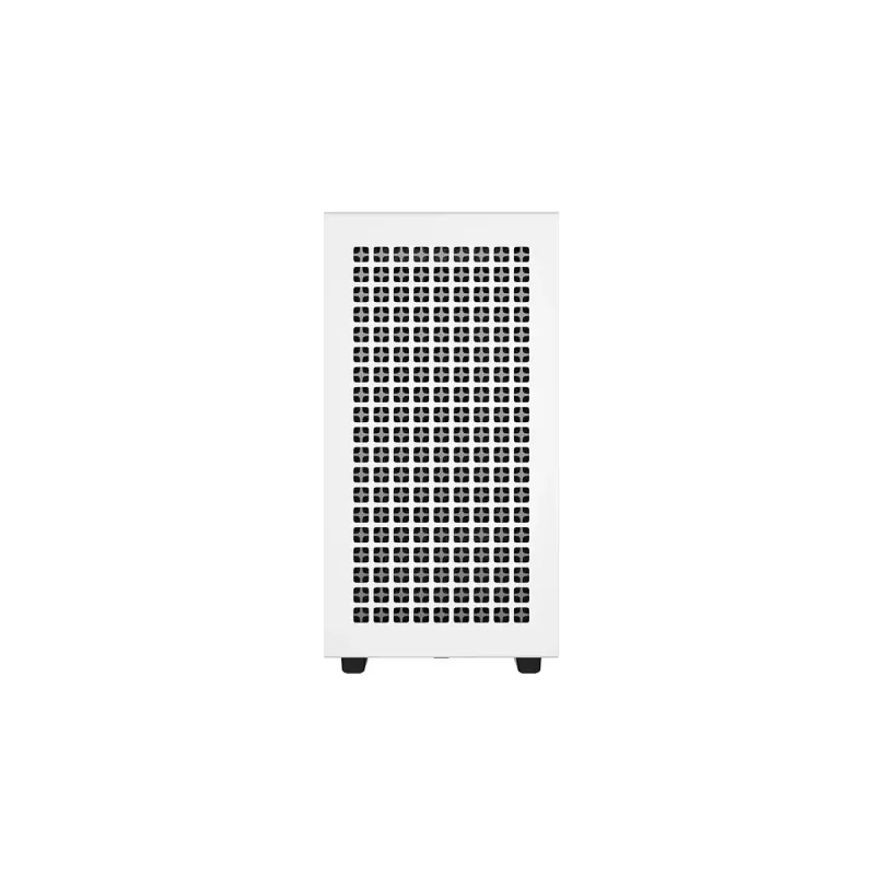 PC-Gehäuse DeepCool CH370 WH Mini Tower — Weiß, Micro ATX/Mini-ITX, gehärtetes Glas, RGB-Lüfter, 2x 3,5-Zoll-Schächte, 3x 2,5-Zoll-Schächte, GPU bis 320 mm