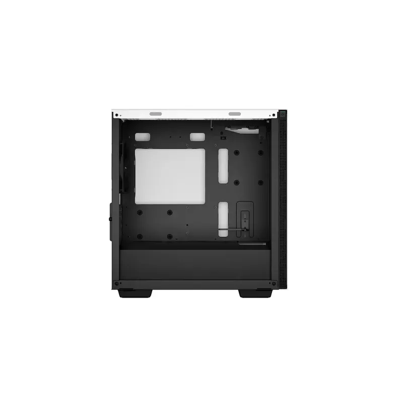 PC-Gehäuse DeepCool CH370 WH Mini Tower — Weiß, Micro ATX/Mini-ITX, gehärtetes Glas, RGB-Lüfter, 2x 3,5-Zoll-Schächte, 3x 2,5-Zoll-Schächte, GPU bis 320 mm