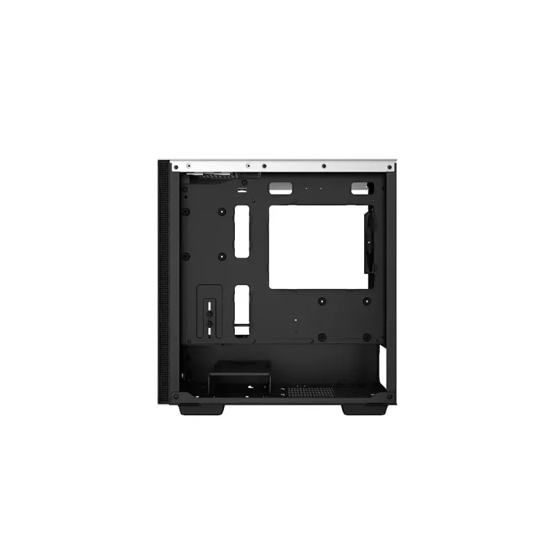 PC-Gehäuse DeepCool CH370 WH Mini Tower — Weiß, Micro ATX/Mini-ITX, gehärtetes Glas, RGB-Lüfter, 2x 3,5-Zoll-Schächte, 3x 2,5-Zoll-Schächte, GPU bis 320 mm