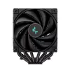 Luftkühler DeepCool AK620 ZERO DARK 12 cm Schwarz, 6 Heatpipes, 2x120 mm PWM-Lüfter, TDP 260 W, Höhe 160 mm