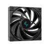 Luftkühler DeepCool AK620 ZERO DARK 12 cm Schwarz, 6 Heatpipes, 2x120 mm PWM-Lüfter, TDP 260 W, Höhe 160 mm