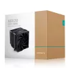 Luftkühler DeepCool AK620 ZERO DARK 12 cm Schwarz, 6 Heatpipes, 2x120 mm PWM-Lüfter, TDP 260 W, Höhe 160 mm