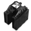 Luftkühler DeepCool AK620 ZERO DARK 12 cm Schwarz, 6 Heatpipes, 2x120 mm PWM-Lüfter, TDP 260 W, Höhe 160 mm