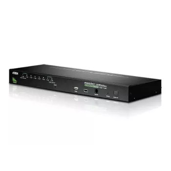 ATEN 8-Port USB - PS/2 VGA KVM Switch mit USB-Peripherieanschluss