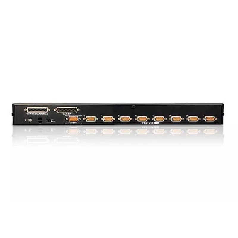 ATEN 8-Port USB - PS/2 VGA KVM Switch mit USB-Peripherieanschluss