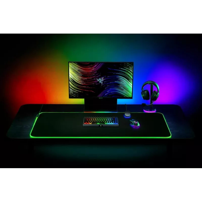 RAZER Goliathus Chroma 3XL - Weiche Gaming-Mausmatte mit Chroma RGB - Schwarz