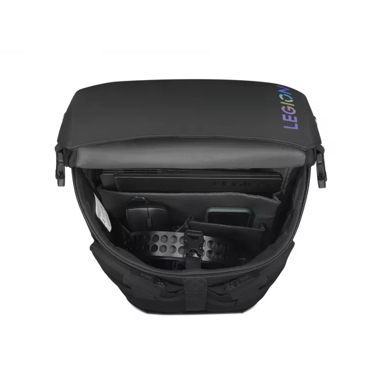 Reiserucksack Lenovo Legion Active GX41C86982 — Polyester, schwarz, passend für bis zu 17 Zoll (310×190×460 mm)