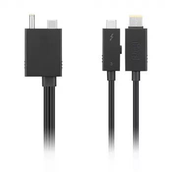 Lenovo 4X91K16970 Thunderbolt-Kabel 0,7 m 40 Gbit/s Schwarz