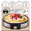 Crêpe-Maker Adler AD 3058 1600 W Schwarz Edelstahl