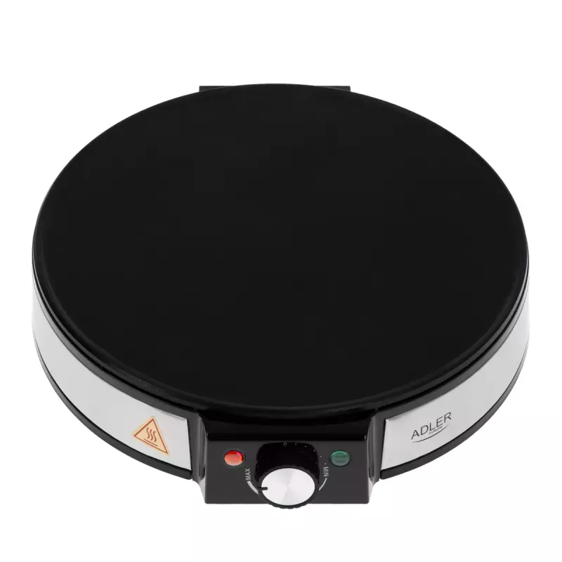 Crêpe-Maker Adler AD 3058 1600 W Schwarz Edelstahl
