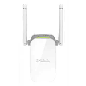 D-Link N300 Wi-Fi Range Extender, Netzwerk-Repeater, 300 Mbit/s, 10,100 Mbit/s, extern, IEEE 802.3u, 802.11g, Wi-Fi 4 (802.11n)