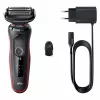 Braun Series 5 50-R1000s Folienrasierer Schwarz, Rot