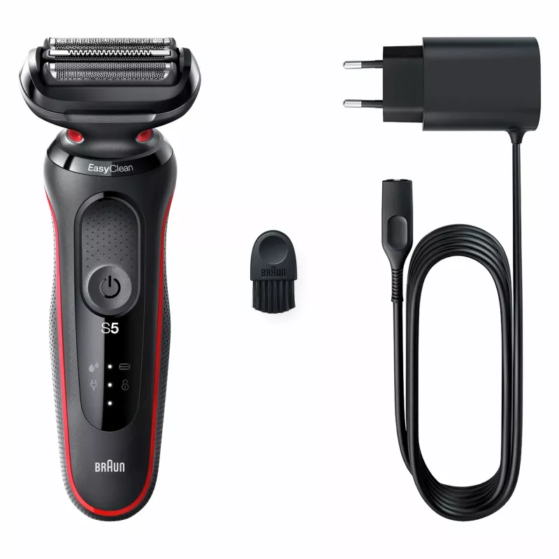 Braun Series 5 50-R1000s Folienrasierer Schwarz, Rot