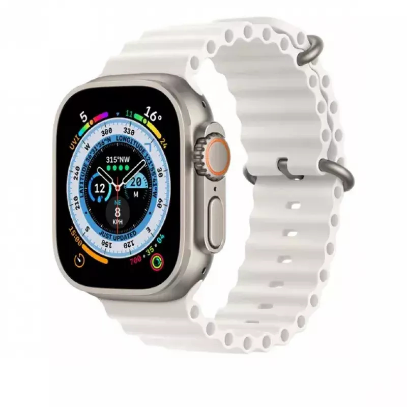 Armbandverlängerung Apple MQEA3ZM/A Weißes Fluorelastomer 50 mm