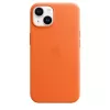 Apple Leder Case mit MagSafe iPhone 14 Orange