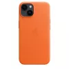 Apple Leder Case mit MagSafe iPhone 14 Orange