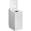 Toplader-Waschmaschine INDESIT BTW S60400 EU/N — 6 kg, 1000 U/min, Energieklasse C, Weiß