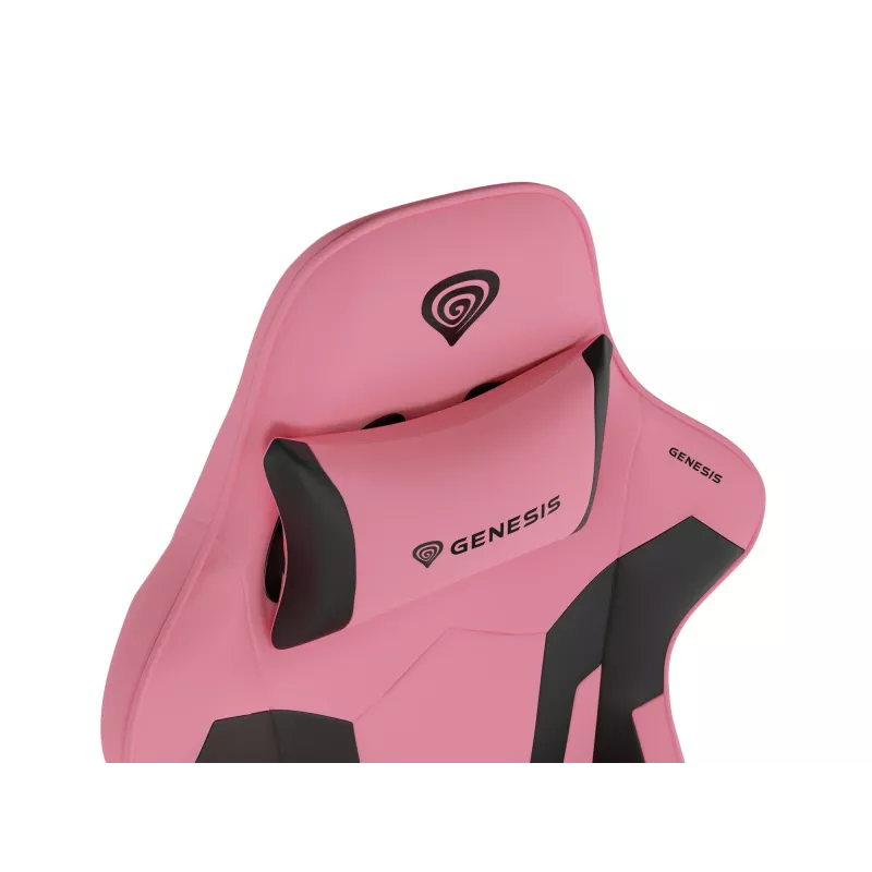 PC Gaming-Stuhl GENESIS Nitro 720 Luftgefüllter Sitz Schwarz Pink 150 kg