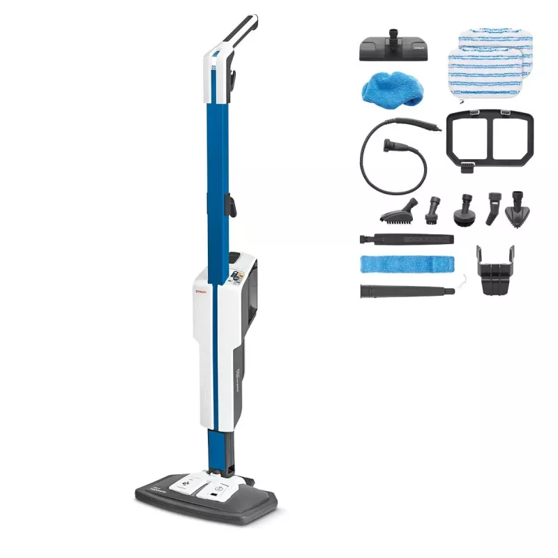 Polti Vaporetto SV620_Style Dampfreiniger 0,5 L 1500 W Blau, Weiß