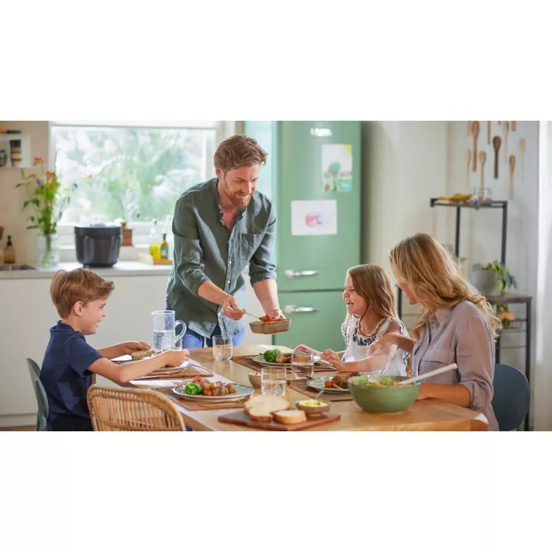 Elektrischer Schnellkochtopf Philips HD2151/40 — 5 L, 1000 W, 34 Automatikprogramme, schwarz