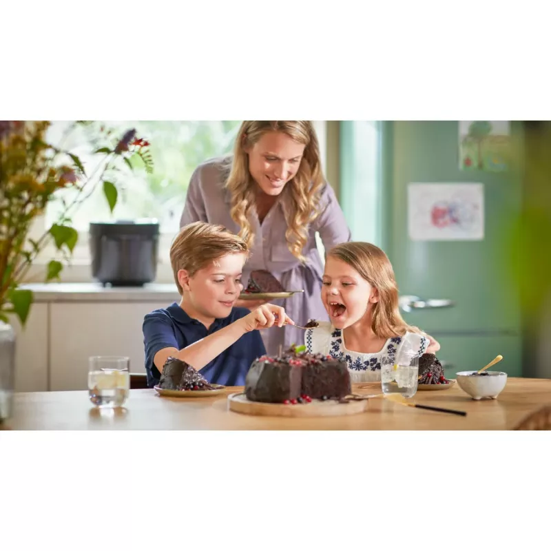 Elektrischer Schnellkochtopf Philips HD2151/40 — 5 L, 1000 W, 34 Automatikprogramme, schwarz