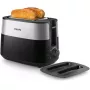 Philips Daily Collection HD2517/90 Toaster 8 2 Scheiben 900 W Schwarz, Silber