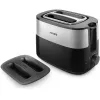 Philips Daily Collection HD2517/90 Toaster 8 2 Scheiben 900 W Schwarz, Silber