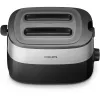 Philips Daily Collection HD2517/90 Toaster 8 2 Scheiben 900 W Schwarz, Silber