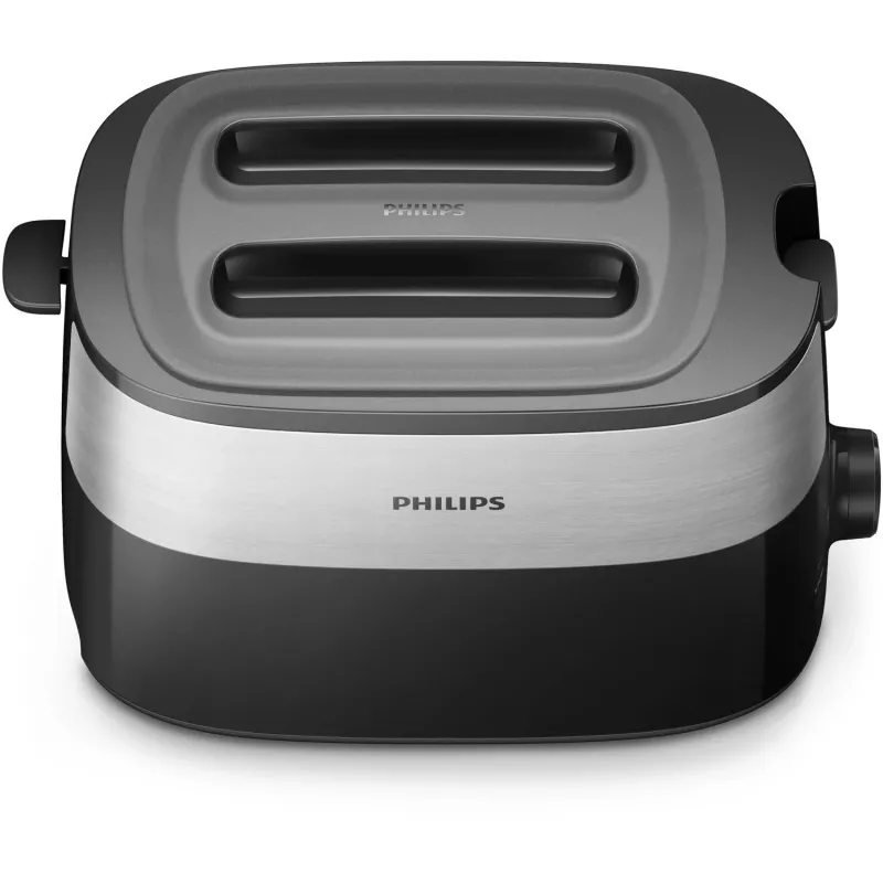 Philips Daily Collection HD2517/90 Toaster 8 2 Scheiben 900 W Schwarz, Silber