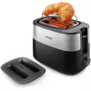 Philips Daily Collection HD2517/90 Toaster 8 2 Scheiben 900 W Schwarz, Silber