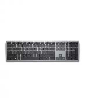 DELL Pro Plus Tastatur - KB700 - Russisch (QWERTY), Full-Size (100%), Kabellos, RF Wireless + Bluetooth, QWERTY, Grau