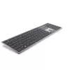 DELL Pro Plus Tastatur - KB700 - Russisch (QWERTY), Full-Size (100%), Kabellos, RF Wireless + Bluetooth, QWERTY, Grau