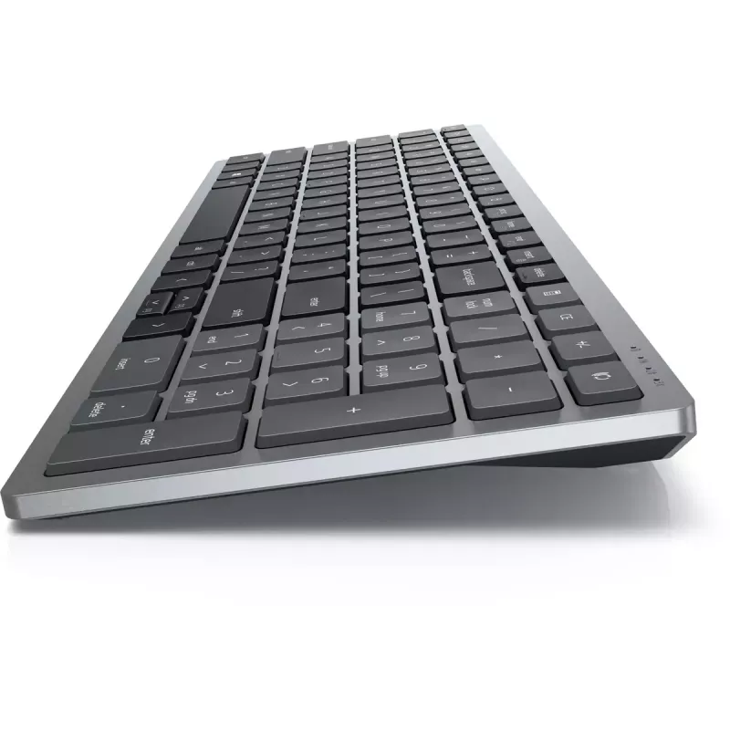 Tastatur DELL KB740 Office RF Wireless + Bluetooth QWERTY US International Grau Schwarz