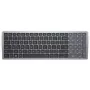 Tastatur DELL KB740 Office RF Wireless + Bluetooth QWERTY US International Grau Schwarz